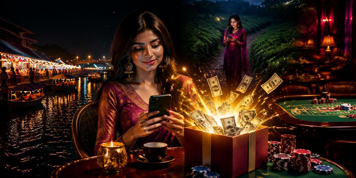 বরিশালের চা বাগানে মোবাইলে অনলাইন বেটিং উপভোগ